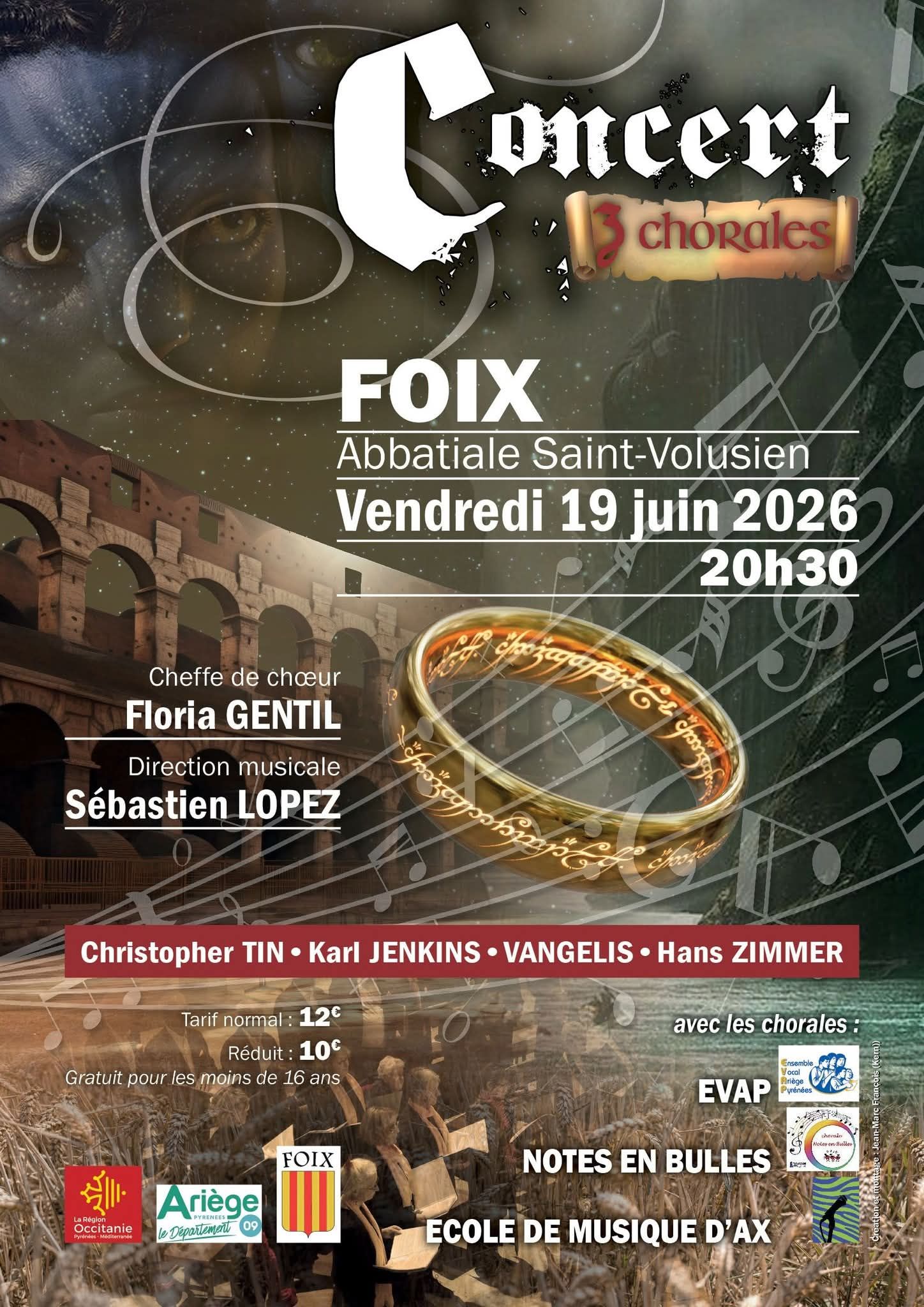 affiche concert